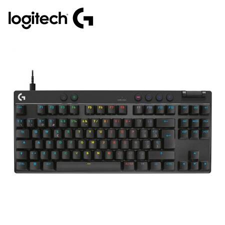 TECLADO LOGITECH PRO X TKL RAPID ANÁLOGO / WIRED USB - C / LIGHTSYNC RGB / KEYCONTROL BLACK (920 - 013131) 920-013131 - SMART BUSINESS