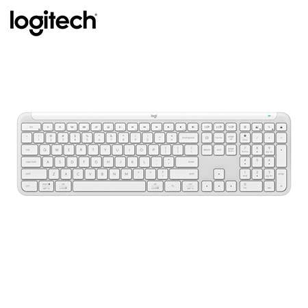 TECLADO LOGITECH SLIM SILENT K950 WIRELESS BOLT/BLUETOOTH SP WHITE (920 - 012593) 920-012593 - SMART BUSINESS