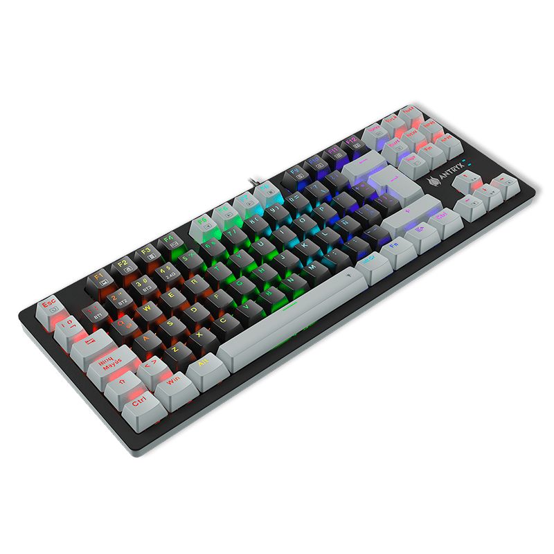 TECLADO MECANICO INALAMBRICO ANTRYX MK845 TRIX,  RED SWITCH (AMK - 845TXKRE - SP) AMK-845TXKRE-SP - SMART BUSINESS