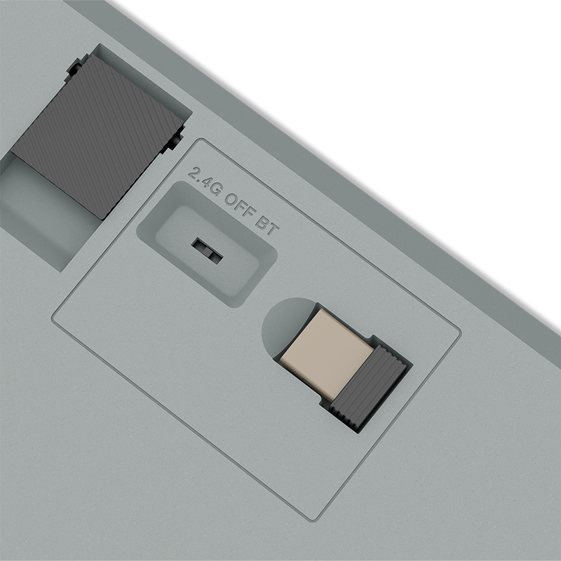 TECLADO MECANICO INALAMBRICO ANTRYX MK845 TRIX,  RED SWITCH (AMK - 845TXKRE - SP) AMK-845TXKRE-SP - SMART BUSINESS