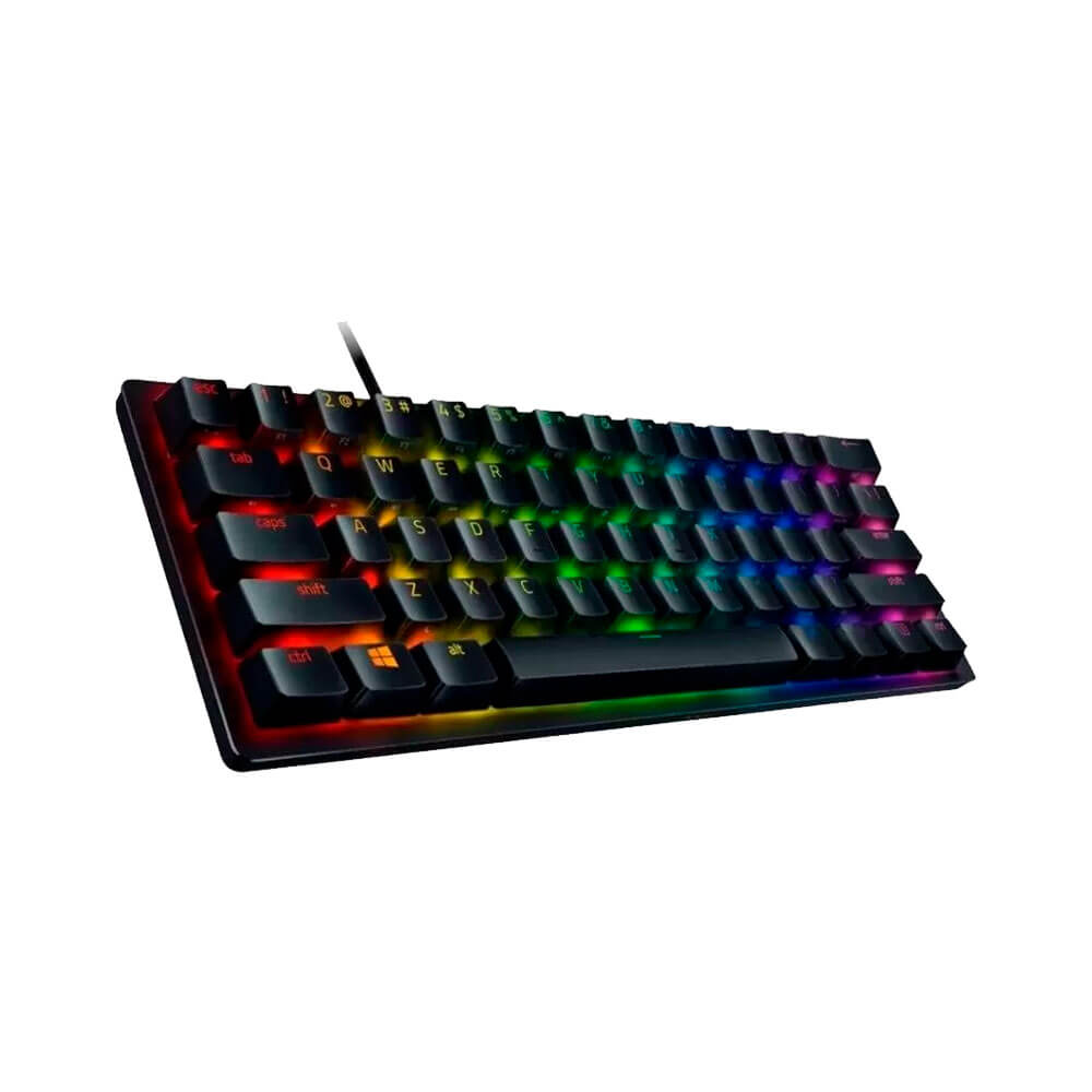 TECLADO RAZER MINI OPTO 60% MECANICO HUNTSMAN | CHROMA | SP | BLACK | SWITCH PURPURA (RZ03 - 03392900 - R311) RZ03-03392900-R311 - SMART BUSINESS