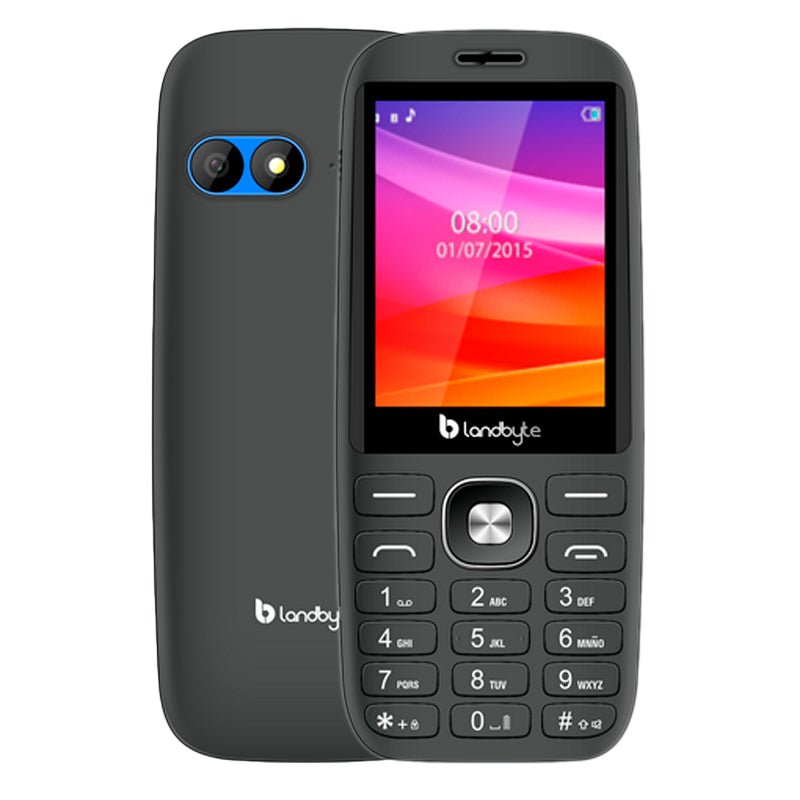 TELÉFONO CELULAR 4G LANDBYTE LT1418 - 1, 2.8 PULGADAS, DUAL SIM, RADIO FM, DESBLOQUEADO LT1418-1 - SMART BUSINESS
