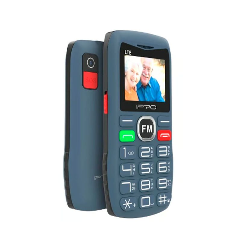 TELÉFONO CELULAR IPRO F188S 4G DS BLUE BLACK - DUAL SIM, CONECTIVIDAD RÁPIDA Y EFICIENTE F188S - SMART BUSINESS