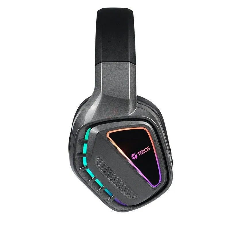 Auriculares Gaming Teros Te-8171N Estéreo, Micrófono, Luces Rgb - SMART BUSINESS