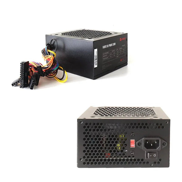 Fuente de Energía Teros TE-1315S, ATX, 250W, Voltaje Ajustable 115V/230V - SMART BUSINESS
