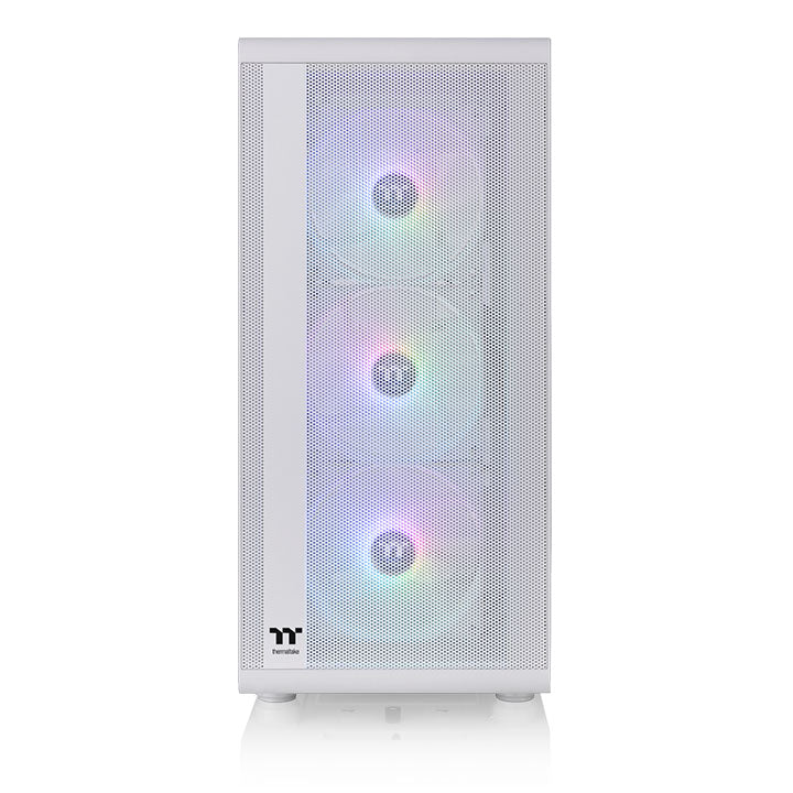Thermaltake S200 Plus TG ARGB Snow CA-1X2-00M6WN-01 vista lateral