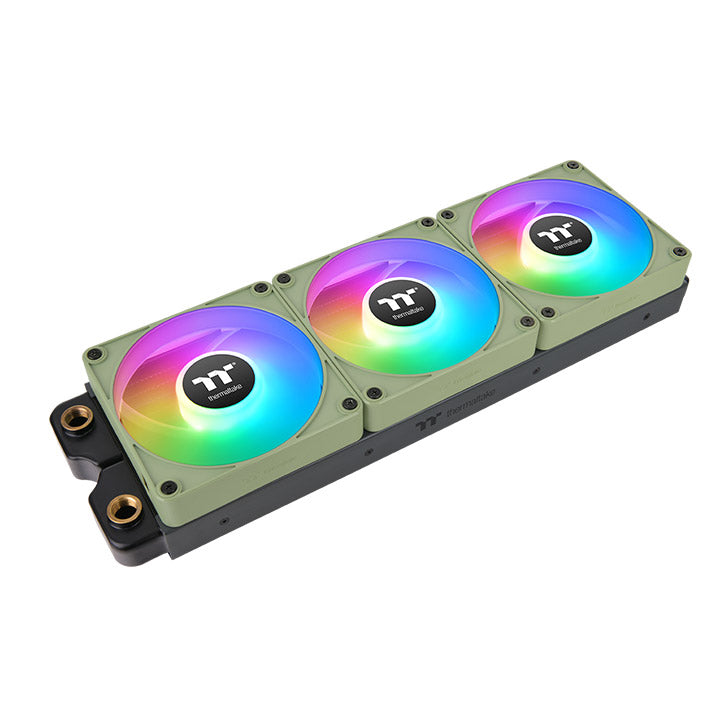Thermaltake CT120 EX ARGB Matcha Green CL-F196-PL12MG-A vista de detalle