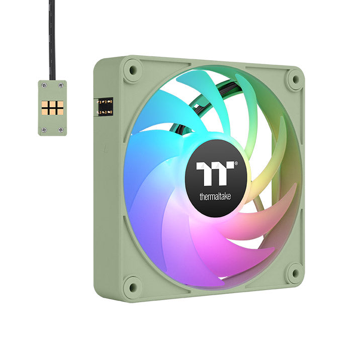 Thermaltake CT120 EX ARGB Matcha Green CL-F196-PL12MG-A vista principal