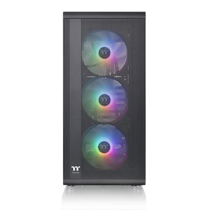 Thermaltake S200 Plus TG ARGB CA-1X2-00M1WN-01 vista lateral