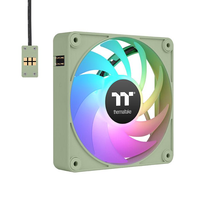 Thermaltake CT120 EX ARGB Matcha Green CL-F196-PL12MG-A vista principal