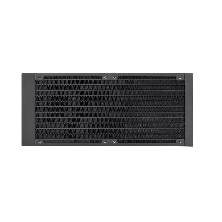 Refrigeración Thermaltake TH280 V2 Ultra EX ARGB Sync CL-W416-PL14SW-A, vista de las aletas del radiador sin ventiladores