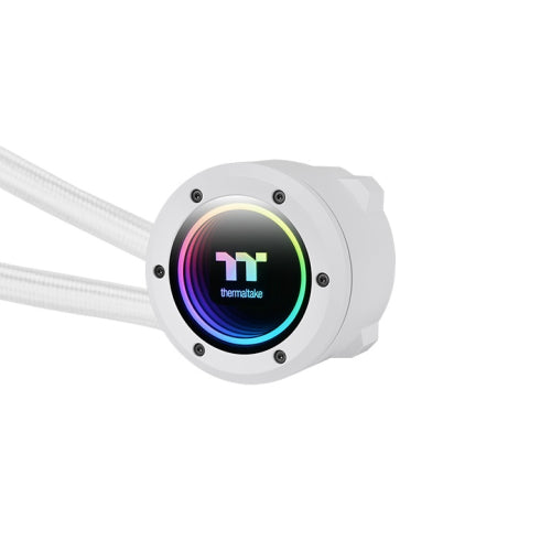 Thermaltake TH240 V2 ARGB Sync Snow CL-W364-PL12SW-A detalle del bloque