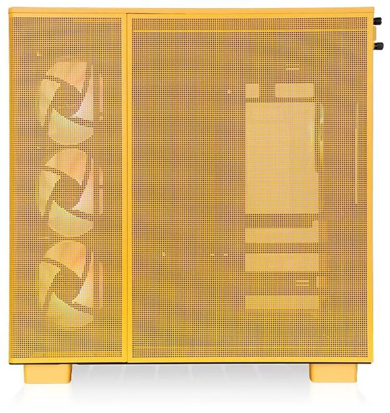 Thermaltake View 380 XL TG ARGB Bumblebee CA-11E-00M4WN-00 gabinete vista posterior
