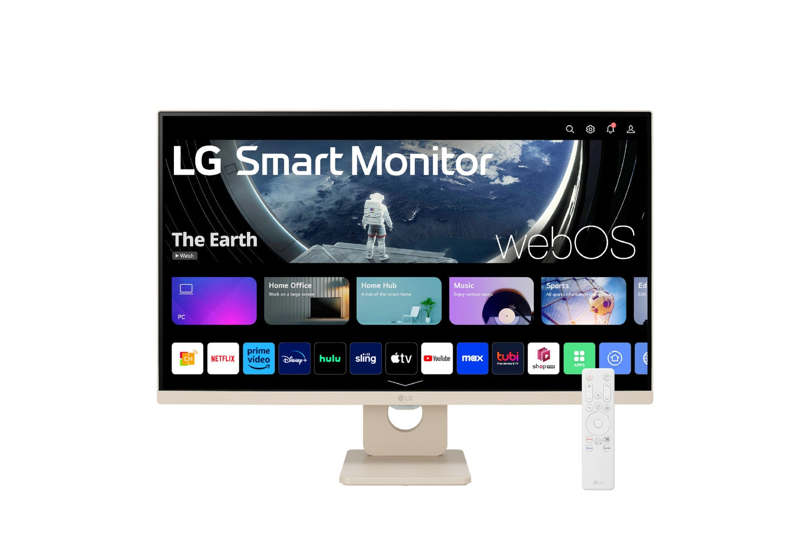 LG 27U511SA-W MONITOR SMART LED IPS 27" FHD 100HZ CON WEBOS, BLUETOOTH, 2X HDMI, 2X USB-A, ALTAVOCES INTEGRADOS Y CONTROL REMOTO