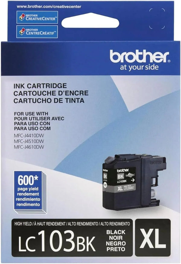TINTA BROTHER LC103BK BLACK MFC-J4510DW 600 PAG - SMART BUSINESS