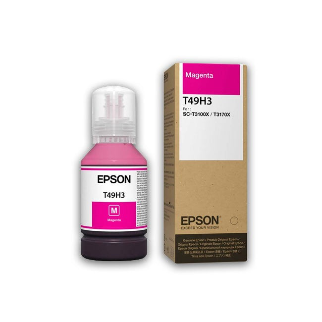 TANQUE DE TINTA EPSON T49H300 MAGENTA 140ML ALTA CAPACIDAD COMPATIBLE PARA IMPRESORAS EPSON