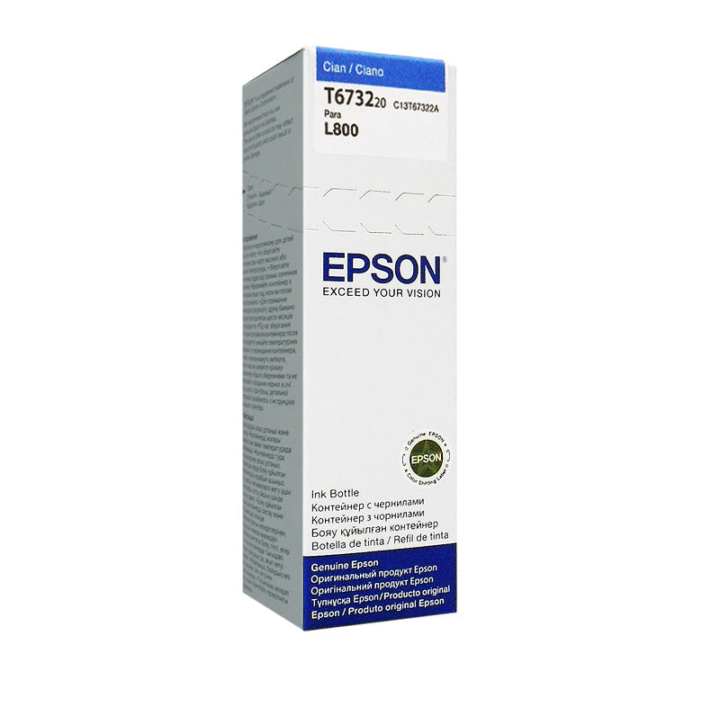 TINTA EPSON T673220-AL CIAN PARA L800 - SMART BUSINESS