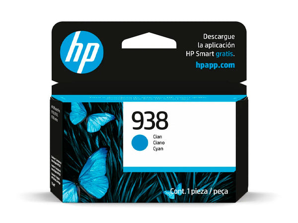 TINTA HP 4S6X5PL (938) CYAN (OJP 9130) 800 PGS - SMART BUSINESS