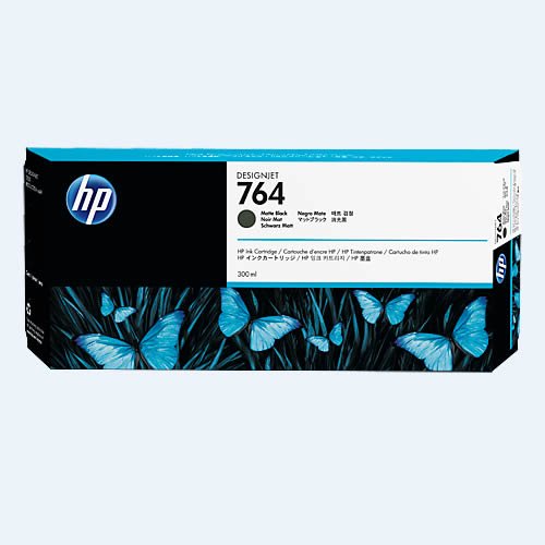 TINTA HP 764 C1Q16A MATTE BLACK 300ML HP DESIGNJET T3500 C1Q16A - SMART BUSINESS