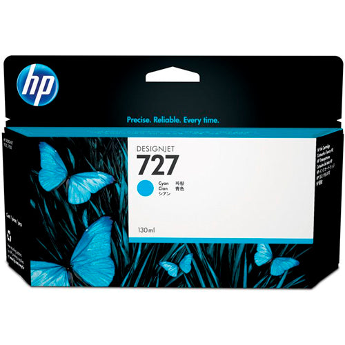 TINTA HP B3P19A (727A) 130ML CYAN - SMART BUSINESS