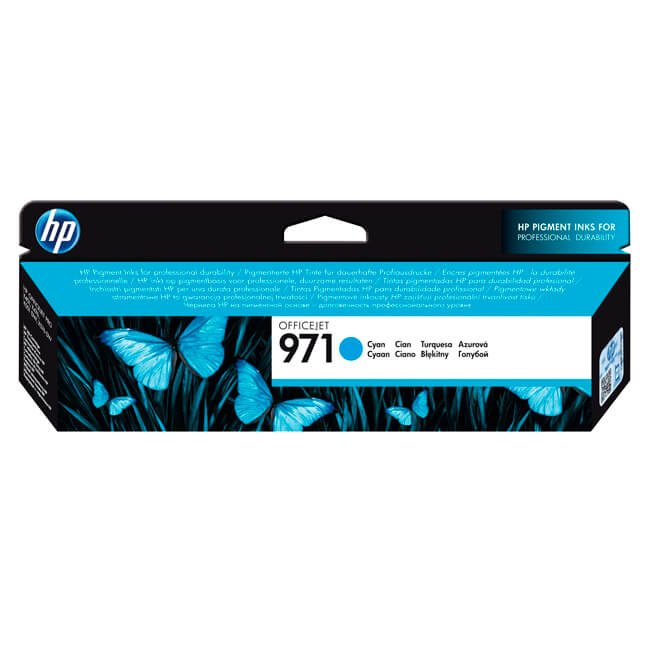 TINTA HP CN622AM (971) CYAN (2500 PAG) CN622AM - SMART BUSINESS