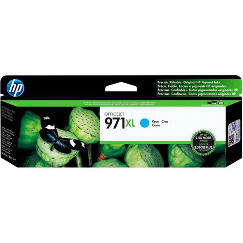 TINTA HP CN626AM (971XL) CYAN DE ALTA CAPACIDAD PARA IMPRESIÓN DE HASTA 6600 PÁGINAS - CALIDAD Y RENDIMIENTO EXCEPCIONALES PARA TUS IMPRESIONES. CN626AM - SMART BUSINESS