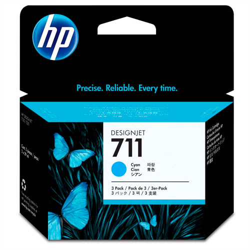 TINTA HP CZ134A (711) CYAN 3 PACK 29 ML - SMART BUSINESS
