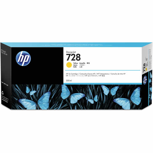 TINTA HP F9K15A (728A) 300ML YELLOW - SMART BUSINESS
