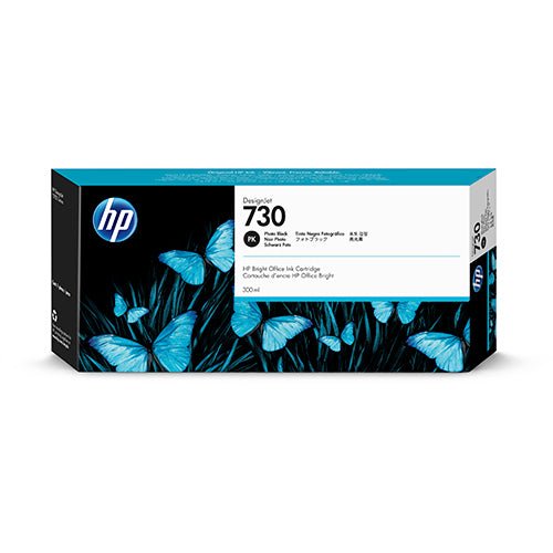 TINTA HP P2V73A (730) 300ML PHOTO BLACK - SMART BUSINESS