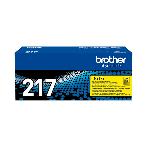 Toner Brother Tn217Y Yellow, Hl-L3270Cdw, Dcp-L3551Cdw, Mfc- L3750Cdw, 2300 Pag - SMART BUSINESS