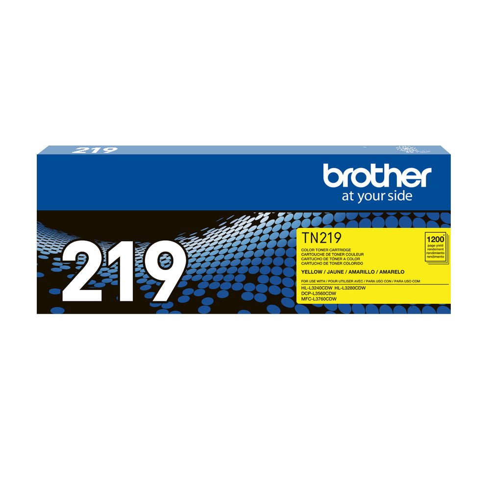 TONER BROTHER TN219Y YELLOW(L3560, L3760,L3280)1200 PAG. TN-219Y - SMART BUSINESS