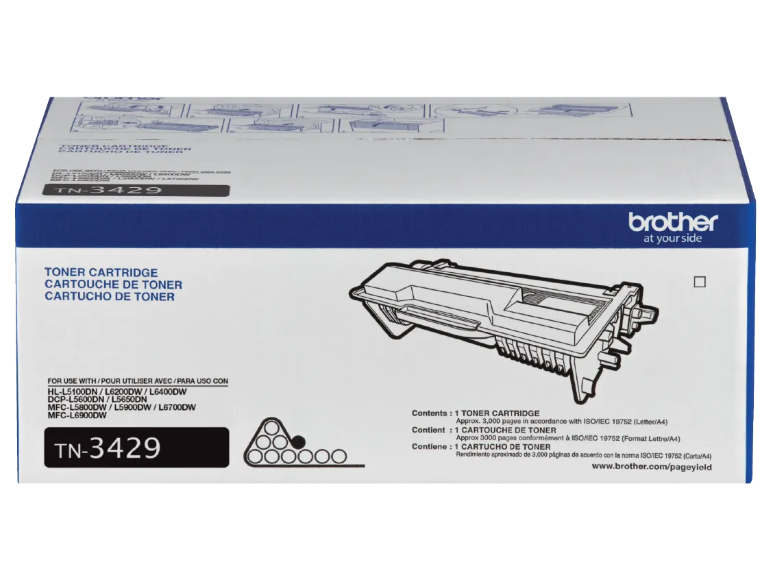 Toner Brother Tn3429 (Hl-L5100Dn) 3K Pgs - SMART BUSINESS