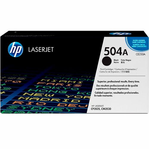 TONER HP CE250A (504A) L.J. CP3525 NEGRO 5000PG - SMART BUSINESS