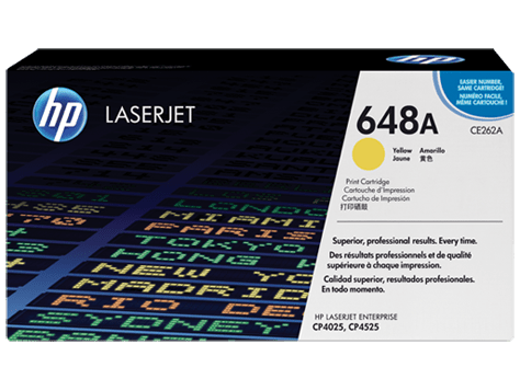 TONER HP CE262A (648A) L.J. CP4525 YELLOW 11KPG CE262A - SMART BUSINESS