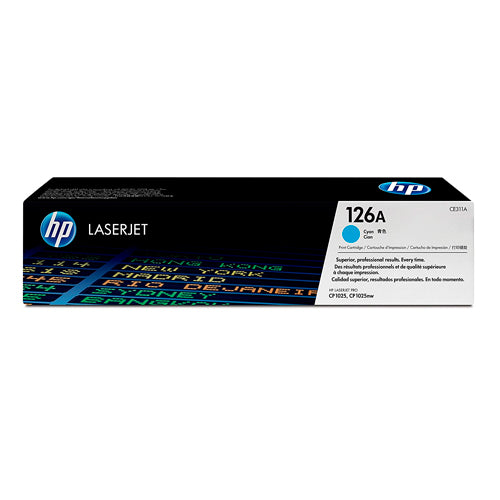 TONER HP CE311A (126A) L.J. CP1025 CYAN 1000PG - SMART BUSINESS