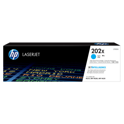 TONER HP CF501X (202X) CYAN LJ PRO M254 2.5 KPGS - SMART BUSINESS