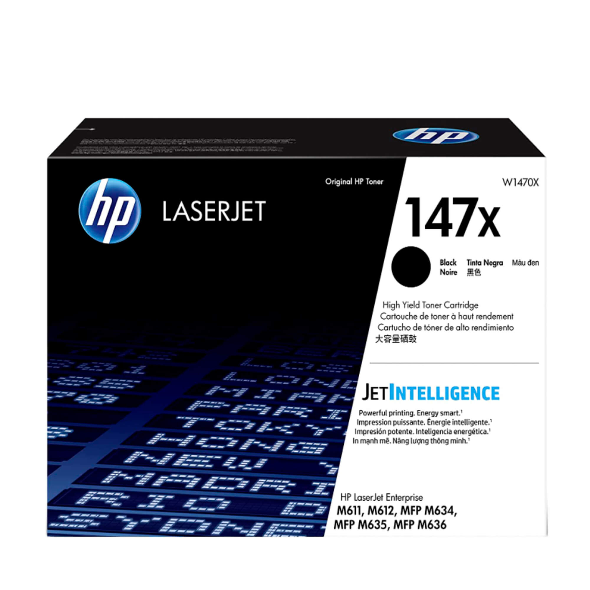 TONER HP W1470X (147X) L.J. 107A BLACK 25,200 PGS W1470X - SMART BUSINESS