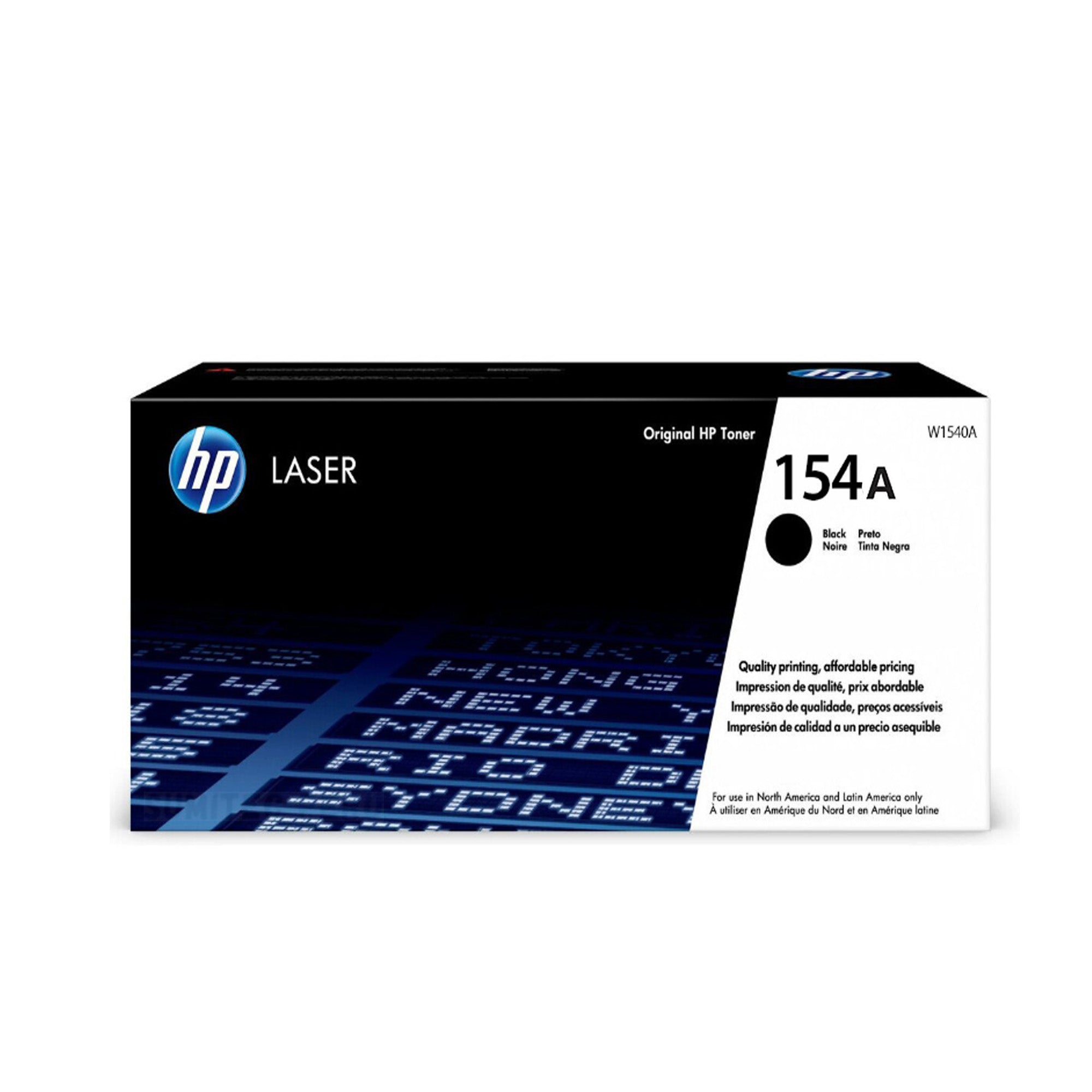 TONER HP W1540A (154A) L.J. 1502 BLACK 2,500 PGS W1540A - SMART BUSINESS