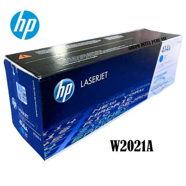 TONER HP W2021A (414A) L.J. M454 CYAN 2,100 PGS W2021A - SMART BUSINESS