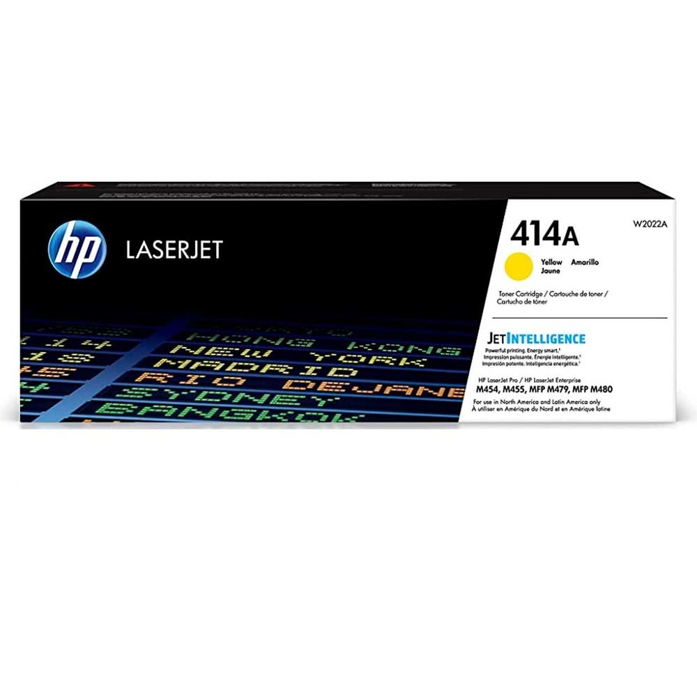 TONER HP W2022A (414A) L.J. M454 YELLOW 2,100 PGS W2022A - SMART BUSINESS