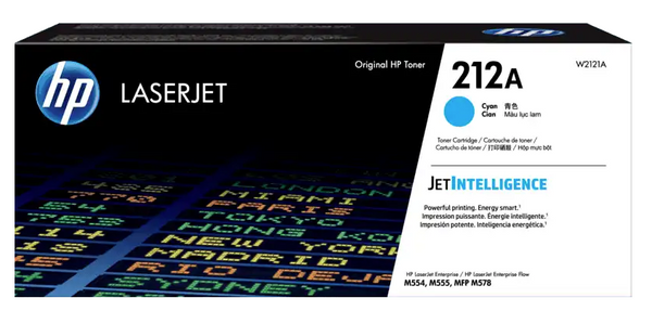 TONER HP W2121A (212A) L.J. M555 CYAN 4,500 PGS - SMART BUSINESS