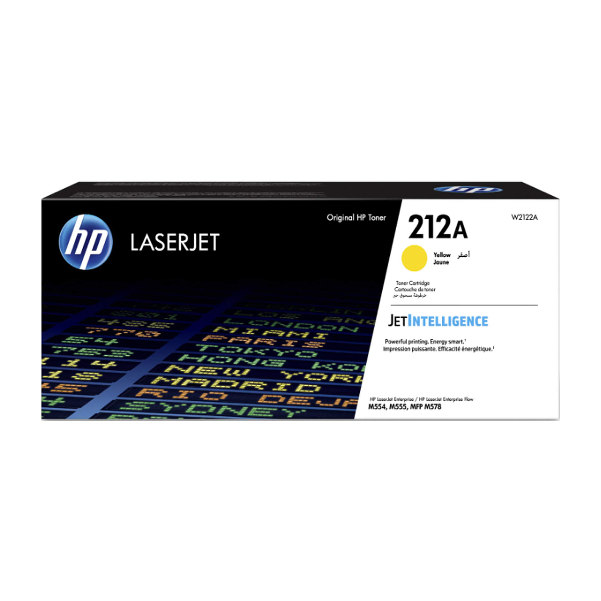 TONER HP W2122A (212A) L.J. M555 YELLOW 4,500 PGS W2122A - SMART BUSINESS