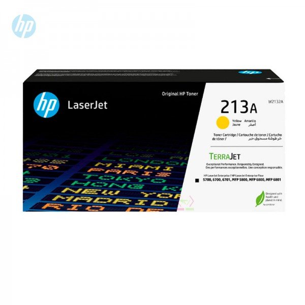 TONER HP W2132A (213A) LJ 5800 ENT. YELLOW 3,000 PGS W2132A - SMART BUSINESS