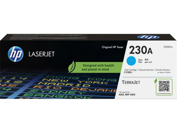 Toner Hp W2301A (230A) L.J. Cyan 1,800 Pags - SMART BUSINESS