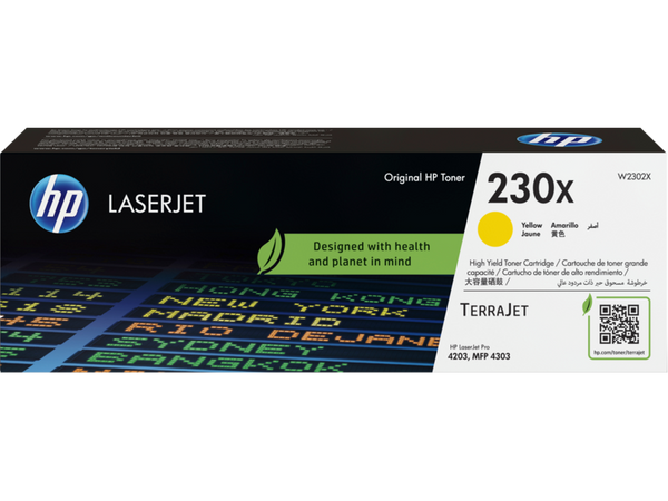 TONER HP W2302X (230X) L.J. YELLOW 5.5 KPGS - SMART BUSINESS