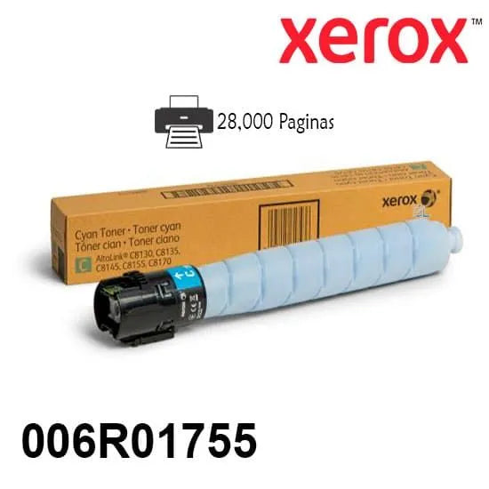 Toner Xerox 006R01755 Cyan Para C8130/35 - SMART BUSINESS