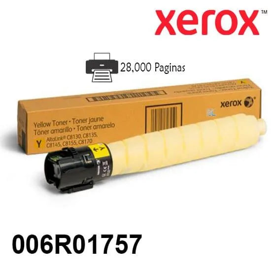 Toner Xerox 006R01757 Yellow Para C8130/35 - SMART BUSINESS