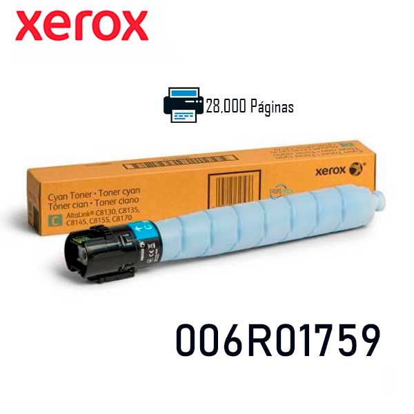 TONER XEROX 006R01759 CIAN PARA C8170 - SMART BUSINESS