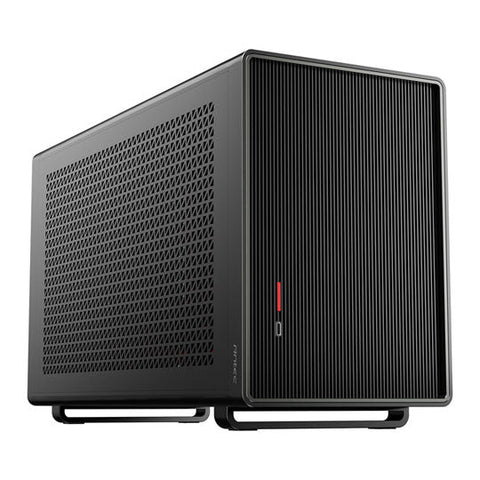 TORRE PC ANTEC PERFORMANCE 1 M MINI TOWER NEGRA, COMPATIBLE ITX, DISEÑO EN ALUMINIO Y ACERO, SOPORTE FUENTES SFX/SFX - L, IDEAL PARA SETUPS GAMING Y WORKSTATION 0-761345-10168-4 - SMART BUSINESS