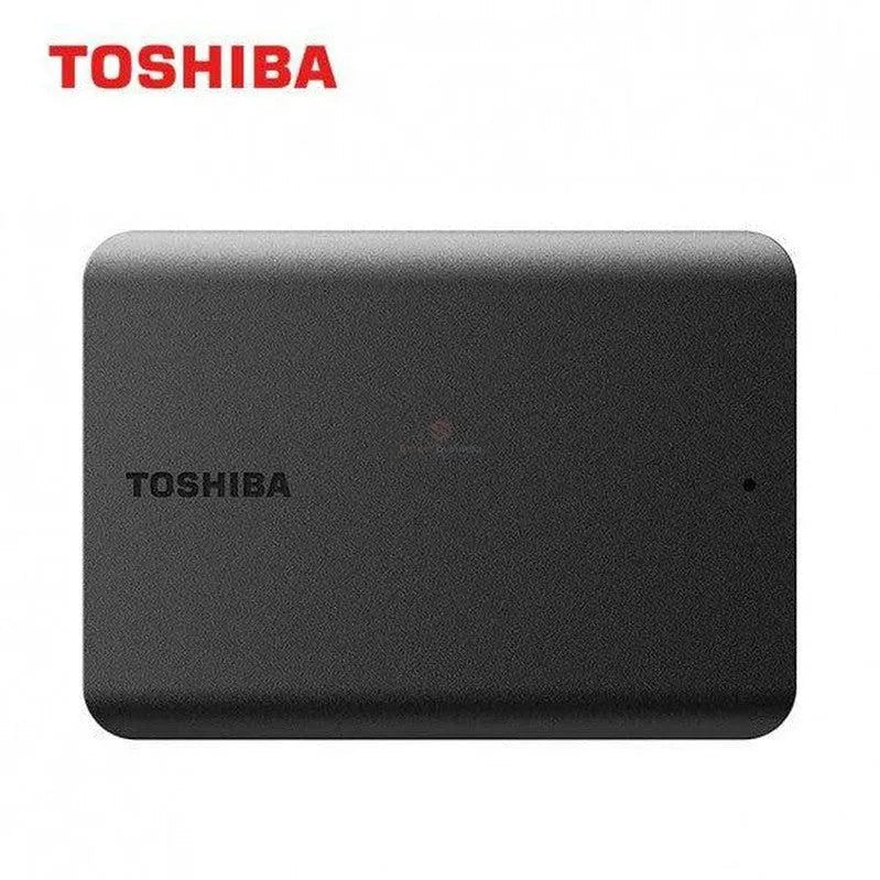 Disco Duro Externo Toshiba 1Tb Canvio Basics (Hdtb510Xk3Aa) Unidad De Almacenamiento Portable | Usb 3.2 & 2.0 | Negro Mate - SMART BUSINESS